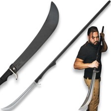 Honshu Naginata Japanese Polearm Sword & Sheath | 18" Blade | 67" Overall Length