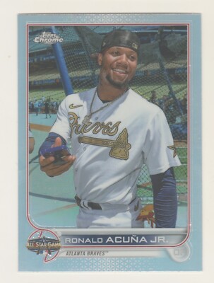 2022 Topps Chrome Update ALL STAR GAME #ASGC-17 RONALD ACUNA JR