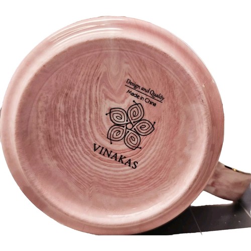 Taza de café regalo, la mejor taza/taza de té rosa de cerámica para mamá de todos los tiempos, con acento dorado, 12 oz. - Imagen 8 de 11