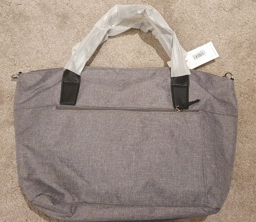 BABYMEL JADE ECO GREY BABY NAPPY NURSERY CHANGING BAG MOTHER & BABY - NEW - Picture 2 of 4