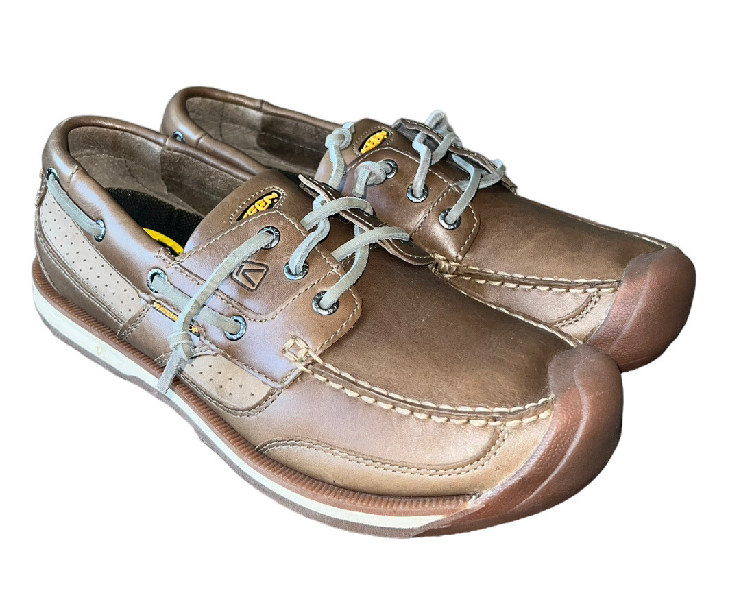 Keen Newport Boat Shoes Leather 1002901 Mens US Waterproof Men's