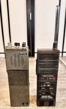 Icom I C- H=12 VHF 12 Channel HandHeld Transceiver & Realistic TRC-219