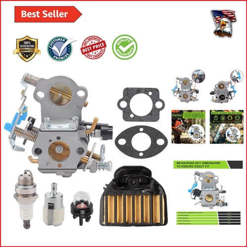 Husqvarna 455 Rancher WTA-29 Carburetor & Air Filter for Enhanced Chainsaw Care