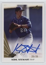 2013 Leaf Memories Gold 25/25 Kohl Stewart #A-KS1 Auto 0ko