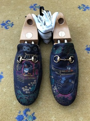 Gucci Princetown Slipper Halbschuhe Schuhe Disney Donald Duck Herren UK 9 US 10 EU 43