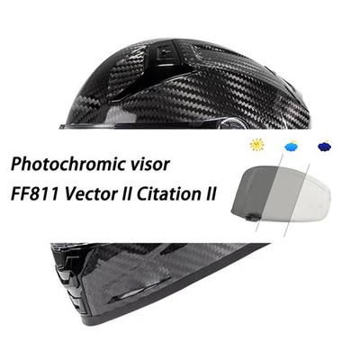 Photochromic Visor Anti UV Anti-Scratch Fit for LS2 FF811 Vector II Citation II