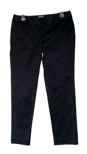 Pantaloni alla caviglia Adidas Adipure donna taglia 8 neri. Cucitura interna 27".
