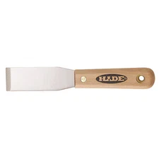 Hyde 07210 Putty Knife, Stiff, 1-1/4", Carbon Steel
