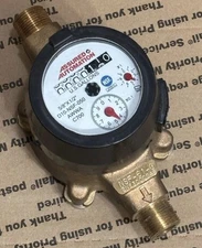 Assured Automation D10-NSF-050 Lead Free Brass Positive Displacement Water Meter