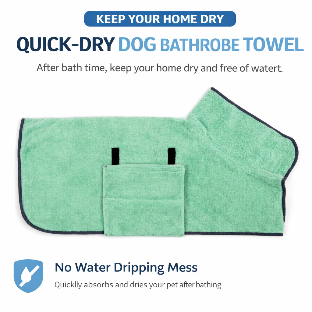 Soft Quick Dry Dog Pet Ultra Absorbent Fast Dry Cat Multicolor