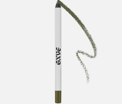 GXVE Line It Up 24HR Gel Pencil Eyeliner Greener Pastures / Shimmering Green NIB