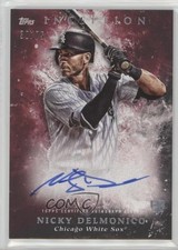 2018 Inception Rookie and Emerging Stars Red 30/75 Nick Delmonico Nicky Auto fm0