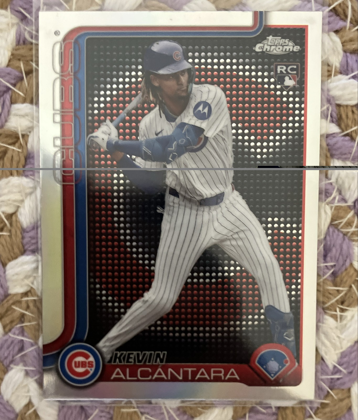 2025 Topps Chrome - Kevin Alcantara #173 Lightboard Logo Refractor (RC)