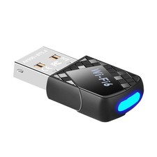 AX900Mbps USB WiFi 6 Adapter for PC - 2-in-1 Bluetooth 5.4 Dongle, 2.4G/5G Du...