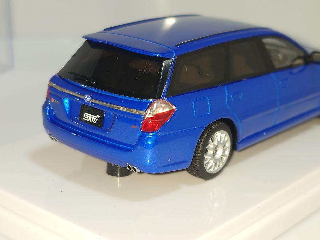 1/43 Subaru STI S402 Wagon WR Blue Pearl W261 Limited 1/43 Subaru STI S402 Wagon WR Blue Pearl W261 Limited