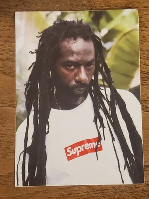 Supreme Buju Banton Photo Sticker SS21