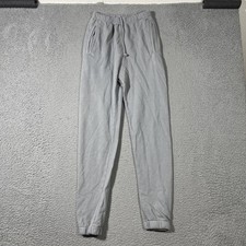 NWT Joah Brown Empire Jogger XS/S Grey French Terry Sweat Pants High Waist