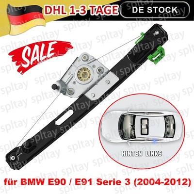 Elektrisch Fensterheber Hinten Links für BMW 3ER E90 E91 2004-2012 05 06 07 08