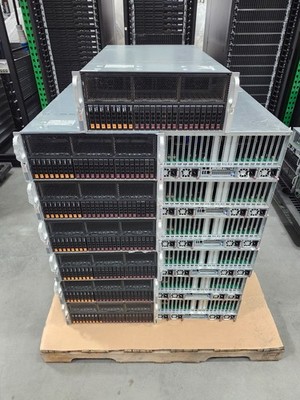 SYS-420GP-TNR 2x Platinum 8380 CPU 16x 32GB 2666MHz RAM 4x 1.92 NVMe SSD