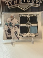 2023-24 Upper Deck the Cup - Foundations Quad Philipp Grubauer #F-PG /49 (MEM)