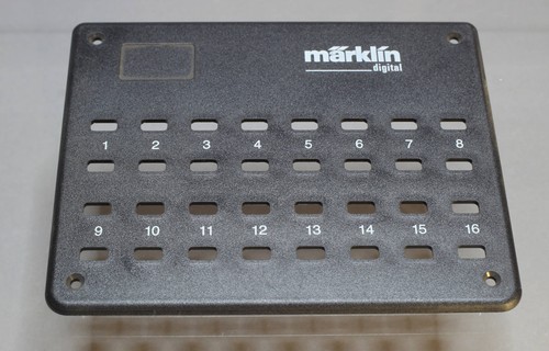 Cubierta de superficie Märklin 385350, plástico negro teclado digital nuevo embalaje original | Condition: Neu