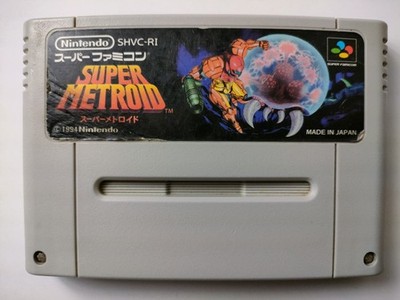 Super Metroid Nintendo Super Famicom SFC CLEANED & TESTED Works