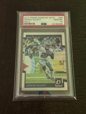 2017 Panini Donruss Optic Holo #49 Ezekiel Elliott PSA 10 GEM MINT DAL Cowboys