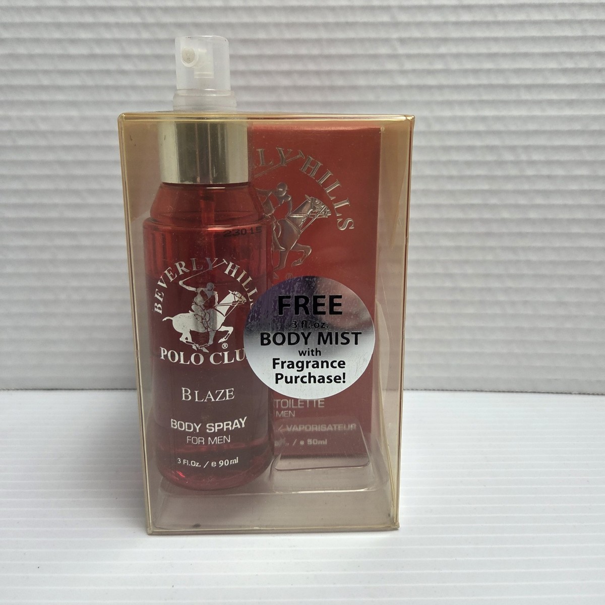 Beverly Hills Polo Club Blaze Eau De Toilette Body Spray