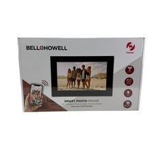 Bell  Howell 10.1  Smart Digital Photo Frame Frameo App Black NEW Sealed