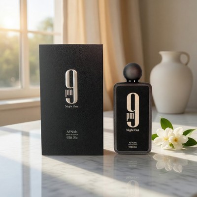 9PM Night Out by Afnan, 3.4 oz Extrait De Parfum spray for Unisex