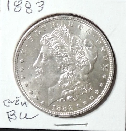 1883  $1 Morgan Silver Dollar Mint-State Proof like.