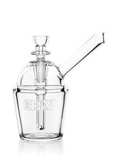 GRAV Slush Cup Pocket Bubbler PREMIUM QUALITY Glass Small Travel Bong Hand Pipe