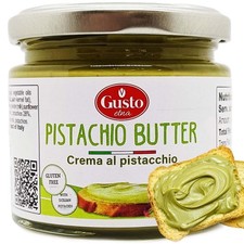Gusto Etna Pistachio Butter Sweet Spreadable Cream, 6.7 Oz./190g