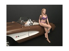 American Diorama 38271 1/24 July Bikini Calendar Girl Figurine