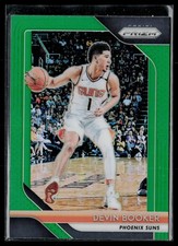 Devin Booker 2018-19 Panini Prizm Prizms Green #11 Phoenix Suns