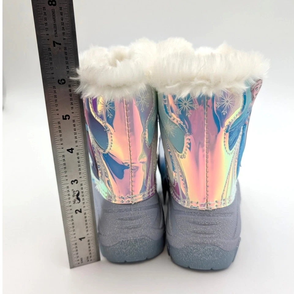 Botas de invierno de piel sintética Anna & Elsa Frozen 2 de Disney para niñas pequeñas talla US7D EU23 Foto 4 de 4