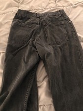 Vintage , LL BEAN: Women's black original fit, size 10. Code MSC P9