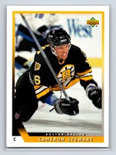 1993-94 Upper Deck - Cam Stewart #464 (RC) Boston Bruins Hockey Card
