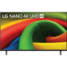 LG 85" Nano 4K UHD AI NU70 Smart TV 85NU700BPUA webOS 26 HDR AI Upscaling