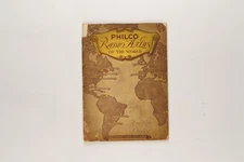 Philco Radio Atlas of the World by Philco Radio & Television Corp. 1935 (New Ed