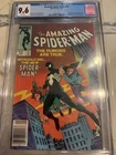 Marvel Comics CGC 9.6 Newstand Amazing Spider-Man #252 1984 First Black Costume