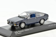 ALFA ROMEO Alfetta GTV Blue 1976 1/43 MINICHAMPS 400120122