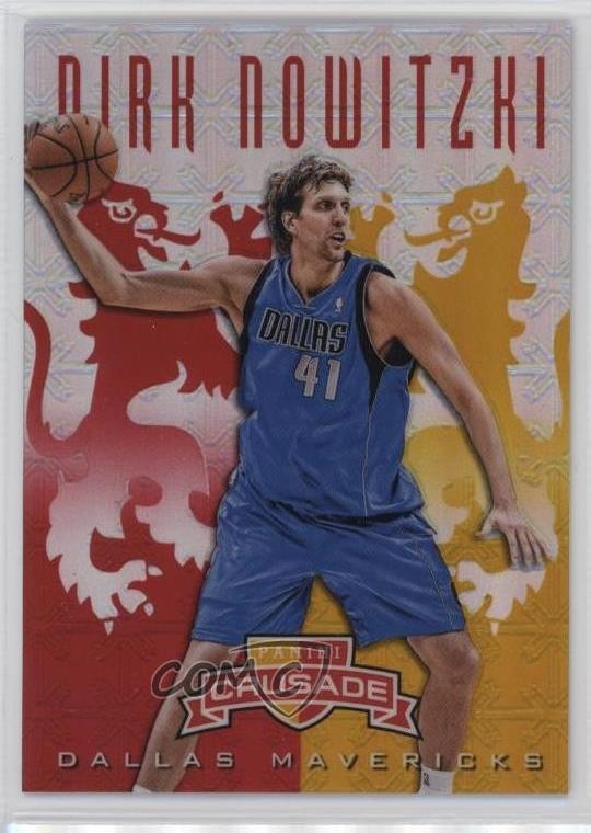 2012-13 Panini Crusade Crusade Red 26/99 Dirk Nowitzki #277 HOF s6i