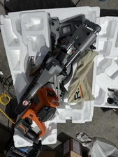 18V Brushless Cordless 7-1/4 in. Dual Bevel Sliding Miter Saw (Tool Only) (RB1-1