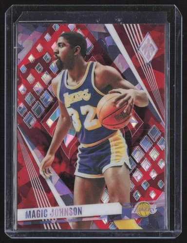 2023 Panini Phoenix Basketball Red Ice Magic Johnson #80