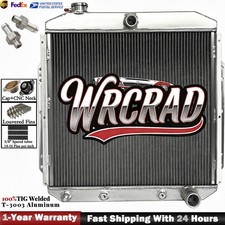 Aluminum Radiator For 1953-1956 Ford Pickup Truck F-100 F-250 F-350 L6 V8 5356