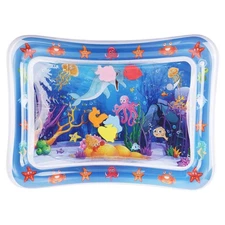 NQEUEPN Cat Water Play Mat, Fun Pet Water Play Kitty Playmat Water Cool Comfo...