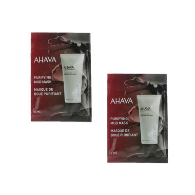 2 X Ahava Purifying Mask 8ml - KOSTENLOSER VERSAND