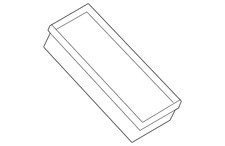 Genuine Audi Engine Air Filter 8k0-133-843-m Genuine Audi Engine Air Filter 8k0-133-843-m