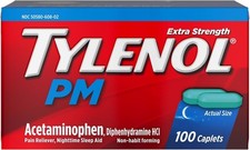 Tylenol PM Extra Strength 100cnt - UK Seller